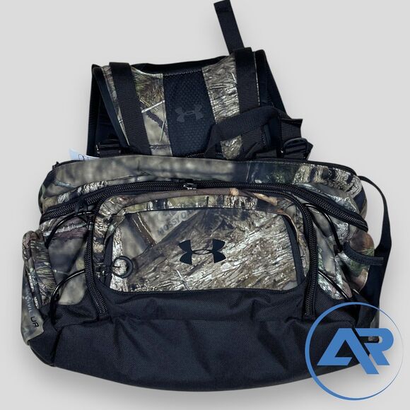 Under Armour Camo Mossy Oak Hunting Waist Pack Bag  SAMPLE - Picture 1 of 8